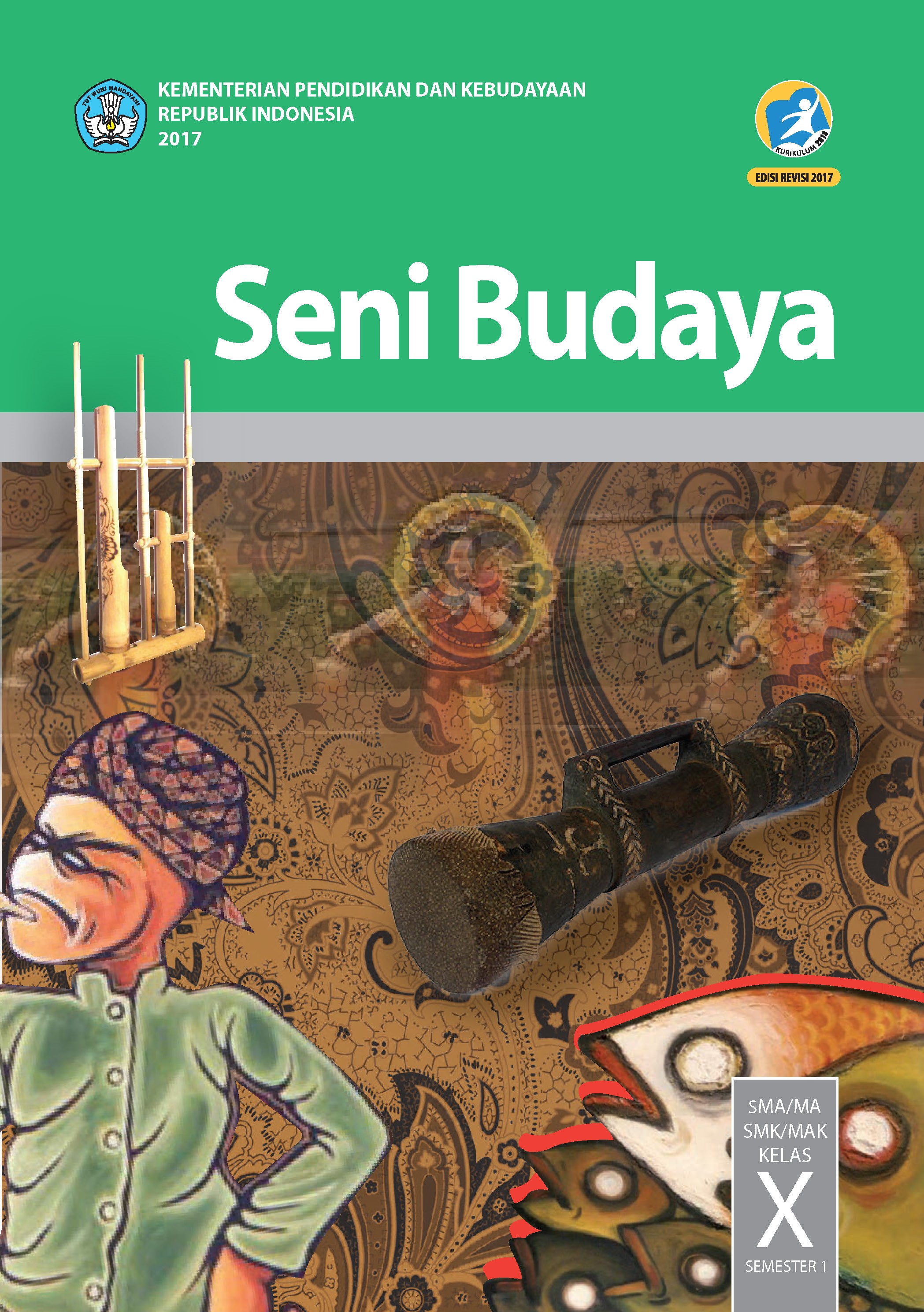 Buku SIswa Kelas X Seni Budaya Semester 1